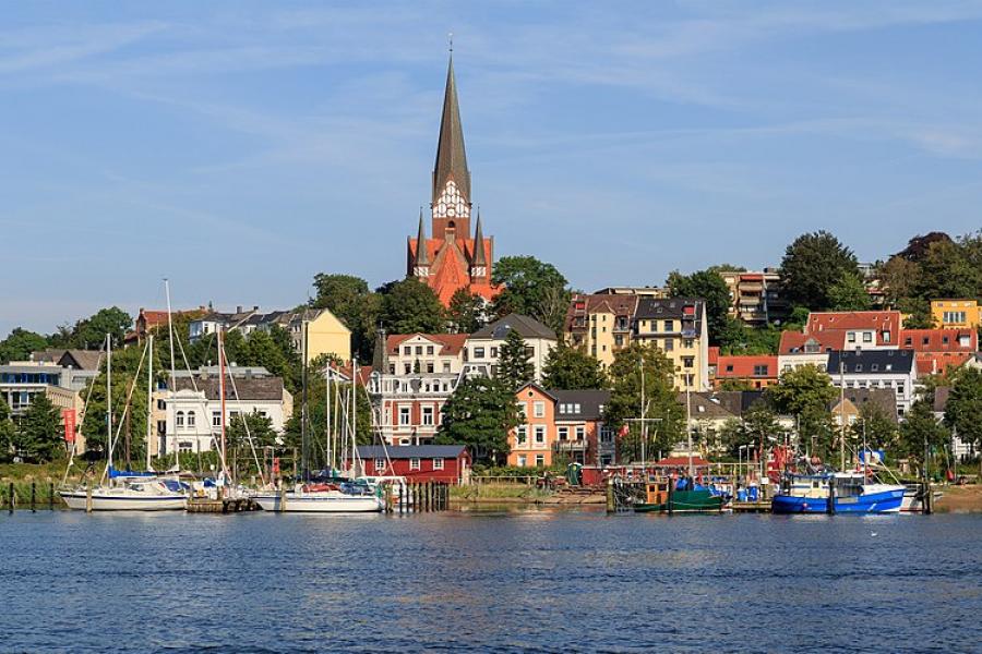 Hafen in Flensburg