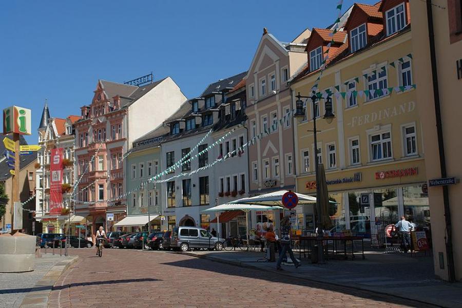 Marktplatz von Mittweida