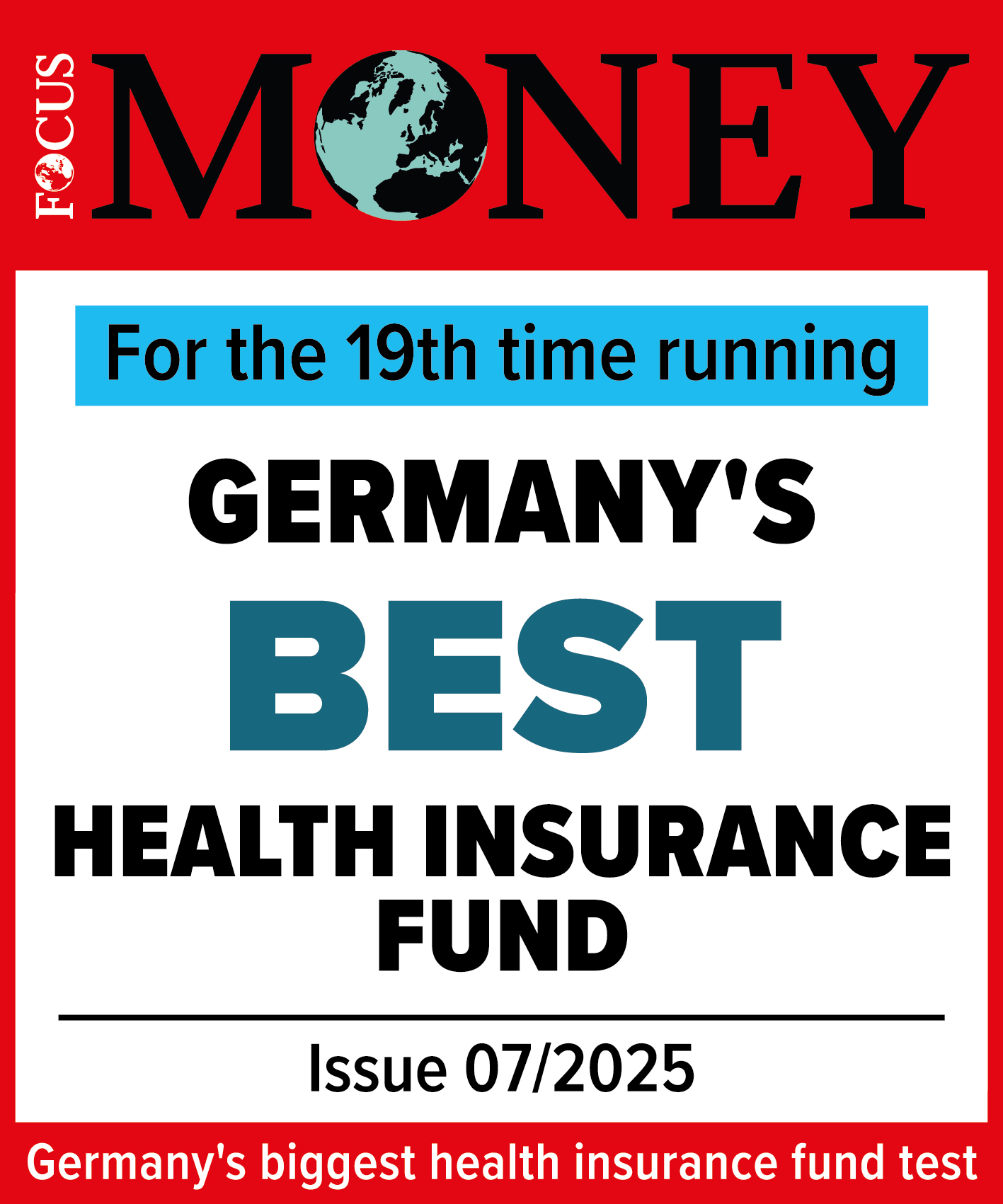 Focus Money Best Health Insurance Germany 